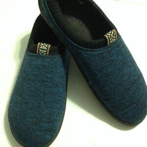 Acorn Slippers Mens Navy Blue Sz 12-13 Comfort Casual Leisure